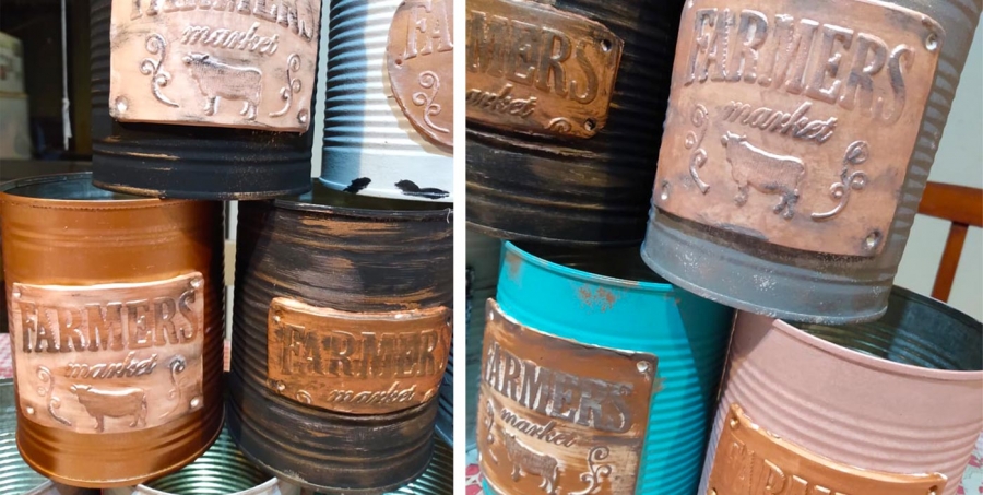 ¿Cómo reciclar latas para decorar?